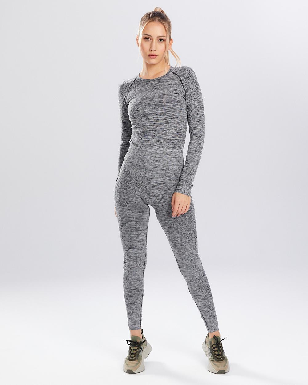Spaio SPAIO RASHGUARD MELANGE MANICHE LUNGHE GREY 2025