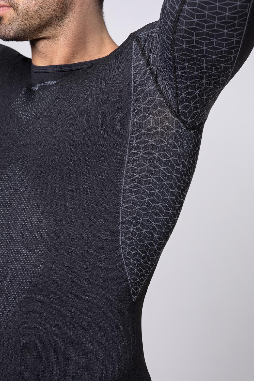 Spaio SPAIO M/L MAGLIA BREEZE UOMO NERO/GRIGIO Affare Del Giorno