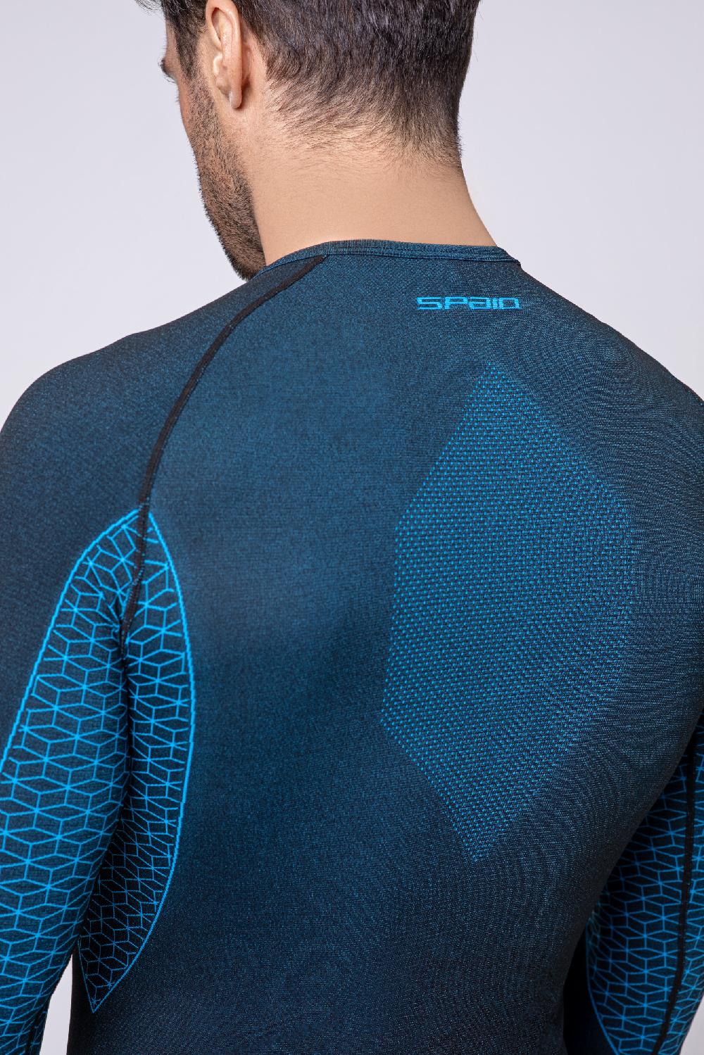 Spaio SPAIO M/L MAGLIA BREEZE UOMO NERO/BLU Prezzo Ridotto