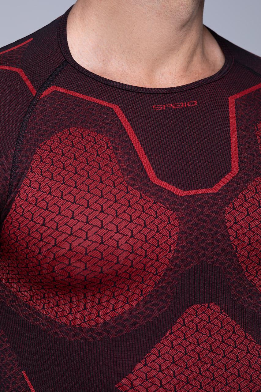 Spaio SPAIO MAGIETTA TERMOATTIVA „ADRENALINE” UOMO NERO/ROSSO Sottocosto