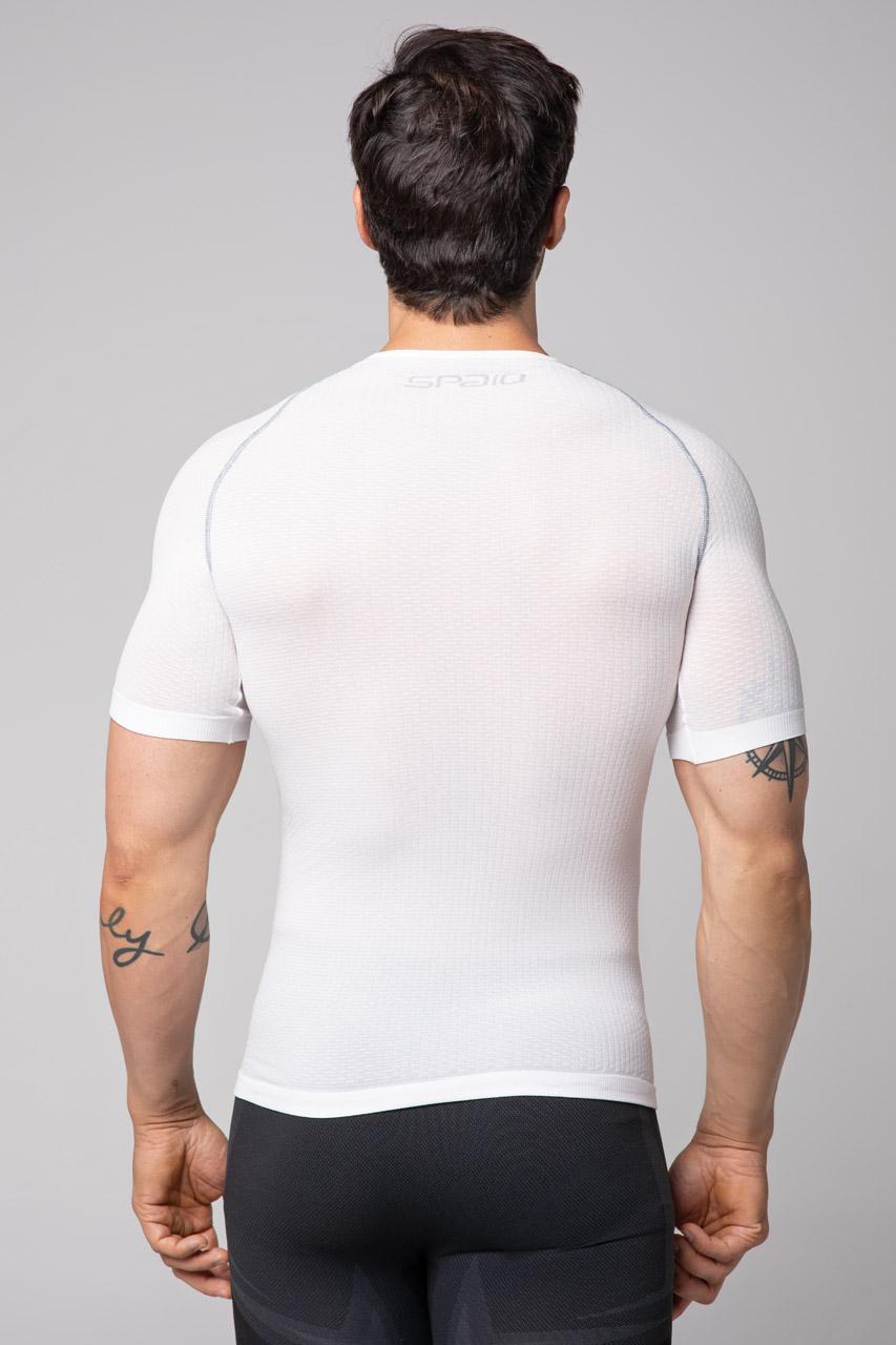 Spaio SPAIO CAMICIA TERMOATTIVA CON MANICHE CORTE BREATH BIANCO Presa