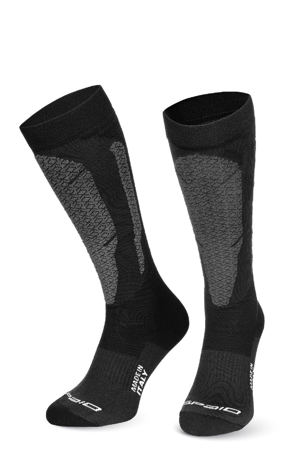 Spaio SPAIO CALZE COOLMAX "ADRENALINE" NERO/GRIGIO 2025