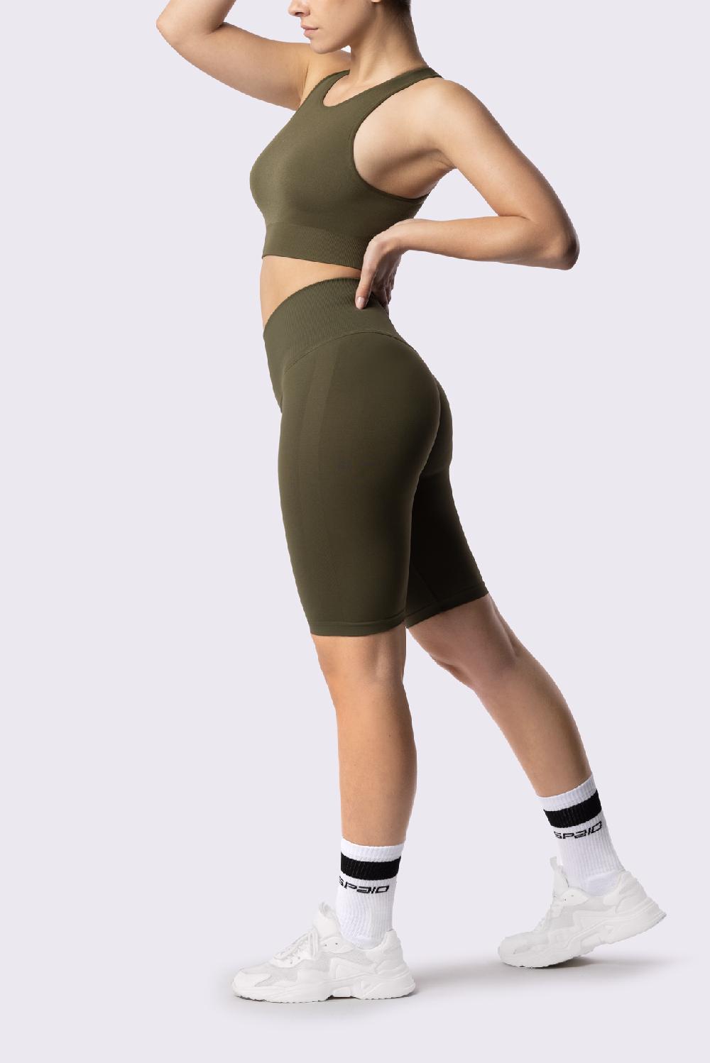 Spaio SPAIO FLEX INNERGY BIKER SHORTS KHAKI Negozi Online