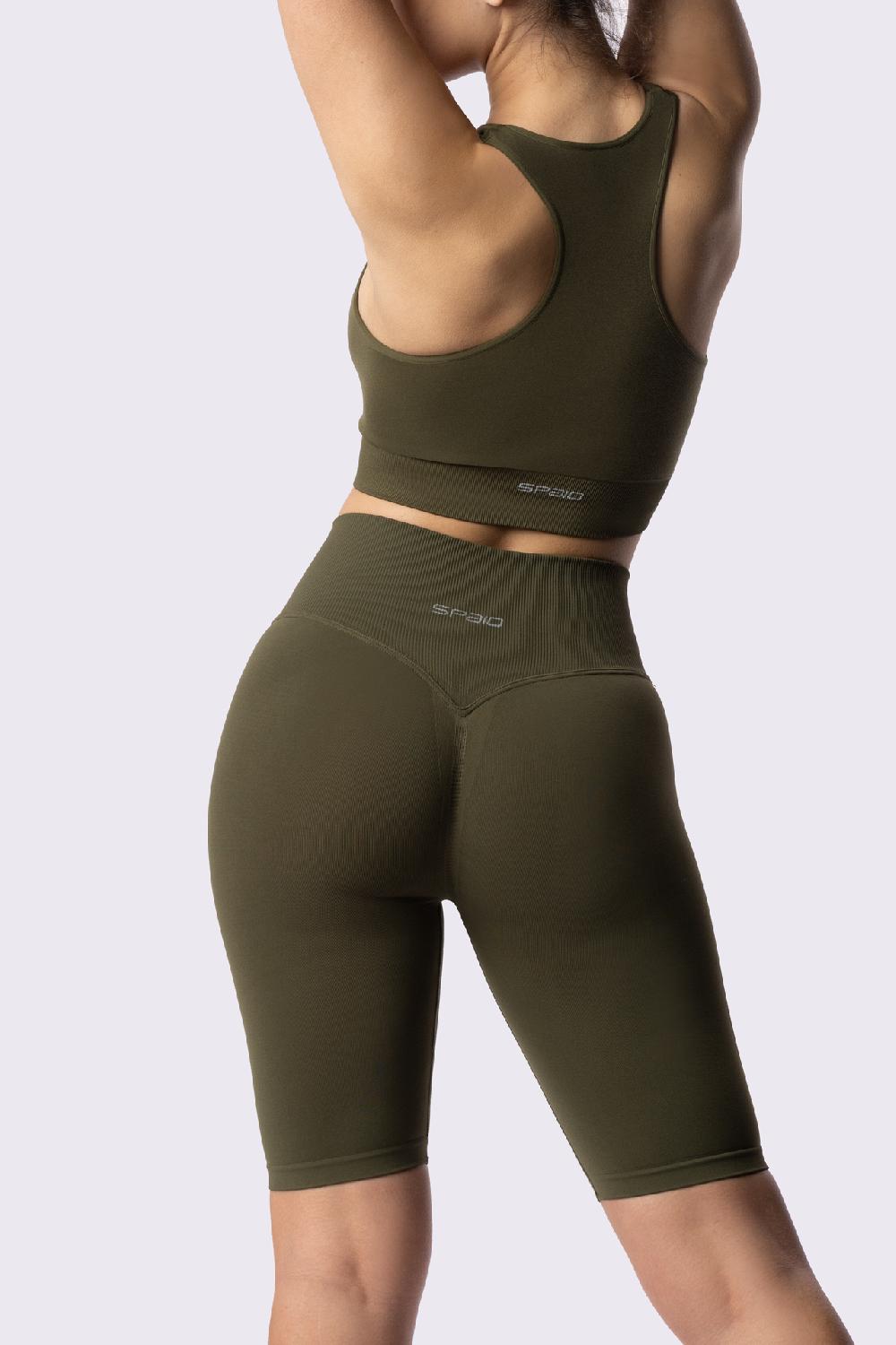 Spaio SPAIO FLEX INNERGY BIKER SHORTS KHAKI Negozi Online