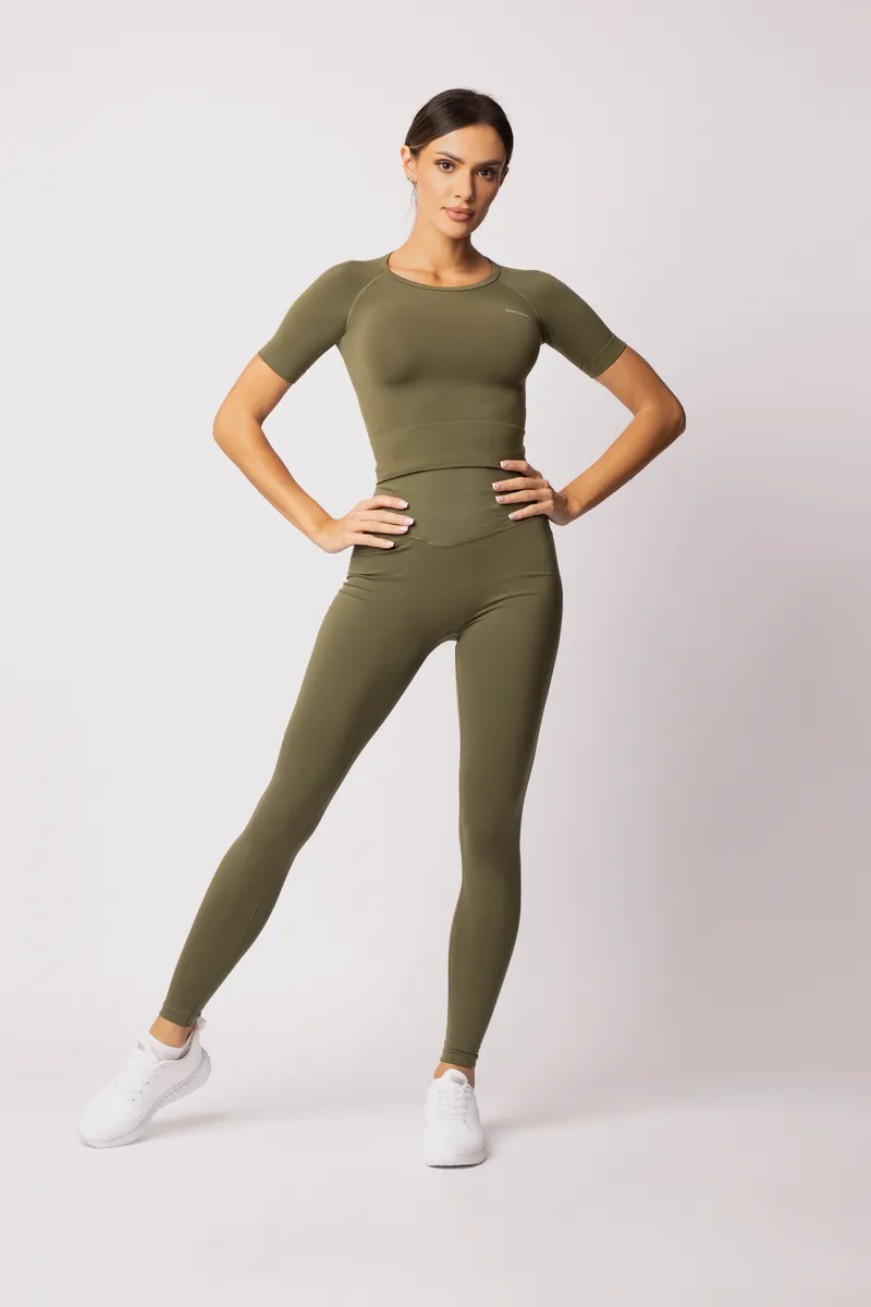Spaio SPAIO RASHGUARD ADAPT MANICA CORTA KHAKI Shopping Online