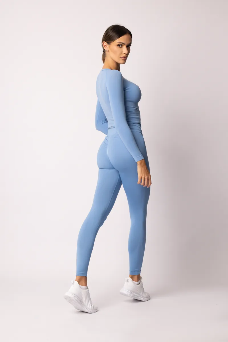 Spaio SPAIO RASHGUARD ADAPT MANICA LUNGA LINCHEN BLUE Affare Del Giorno
