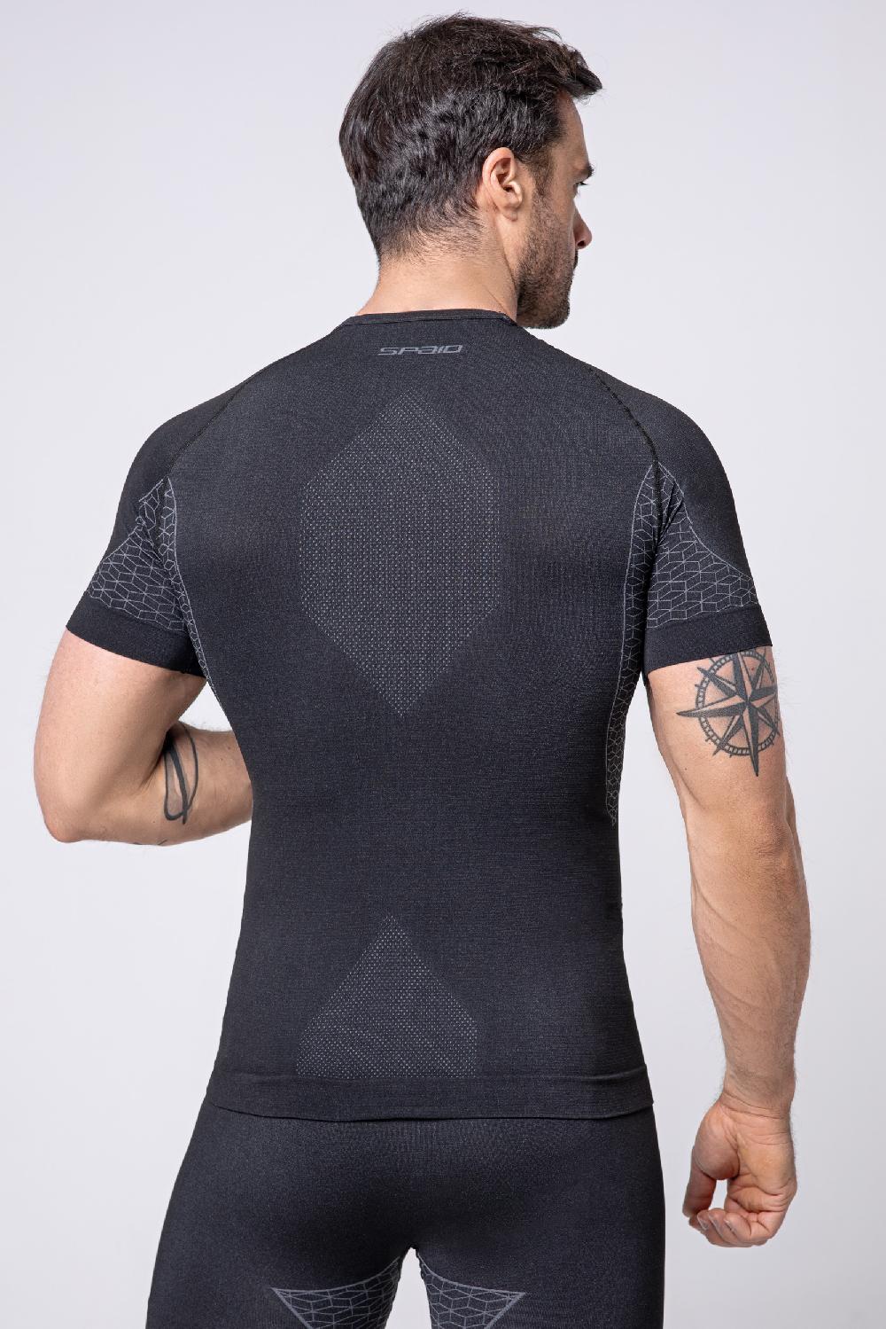 Spaio SPAIO M/C MAGLIA BREEZE UOMO NERO/GRIGIO Vendita Calda