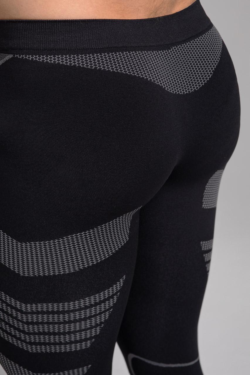 Spaio SPAIO LEGGINS TERMOATTIVI "THERMO-EVO" UOMO NERO/GRIGIO 2025
