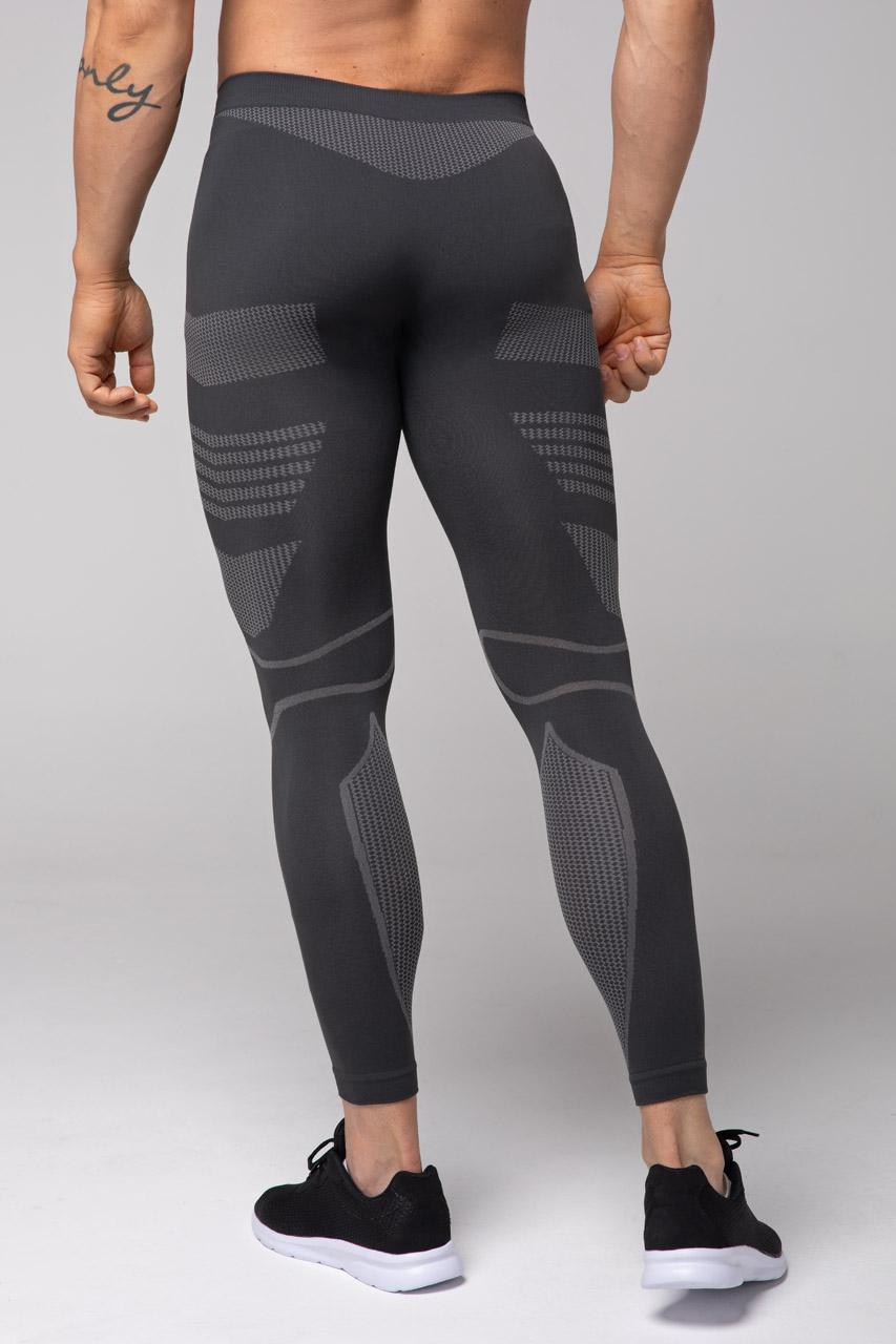 Spaio SPAIO LEGGINS TERMOATTIVI "THERMO-EVO" UOMO GRIGIO/GRIGIO CHIARO Italy