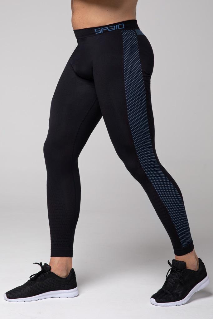 Spaio SPAIO LEGGINGS TERMOATTIVI "FIERCE" NERO/BLU 2025