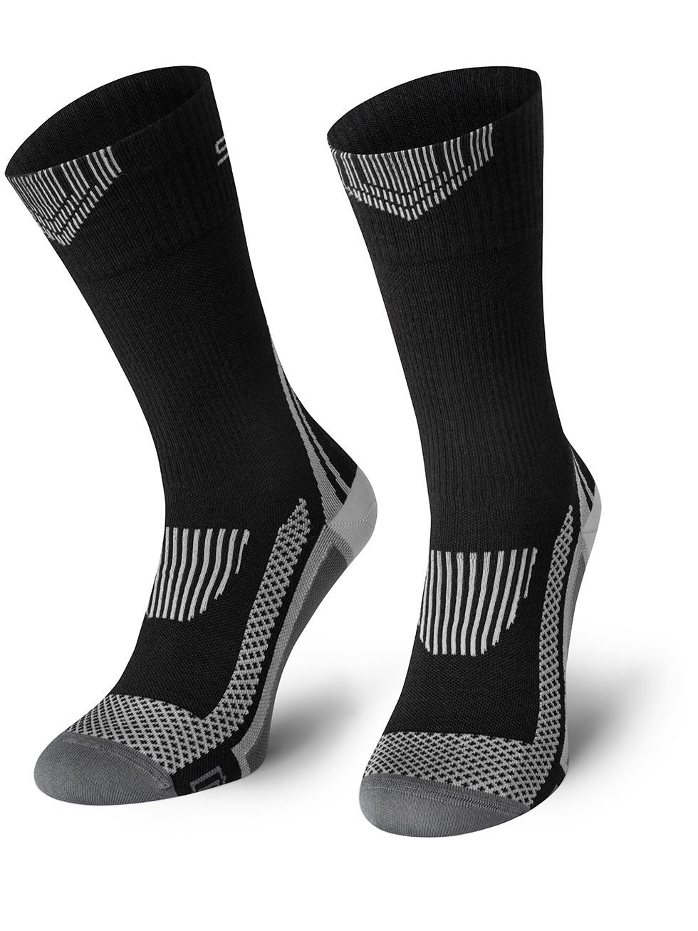 Spaio SPAIO Calze da trekking a compressione TACTICAL BLACK/GREY