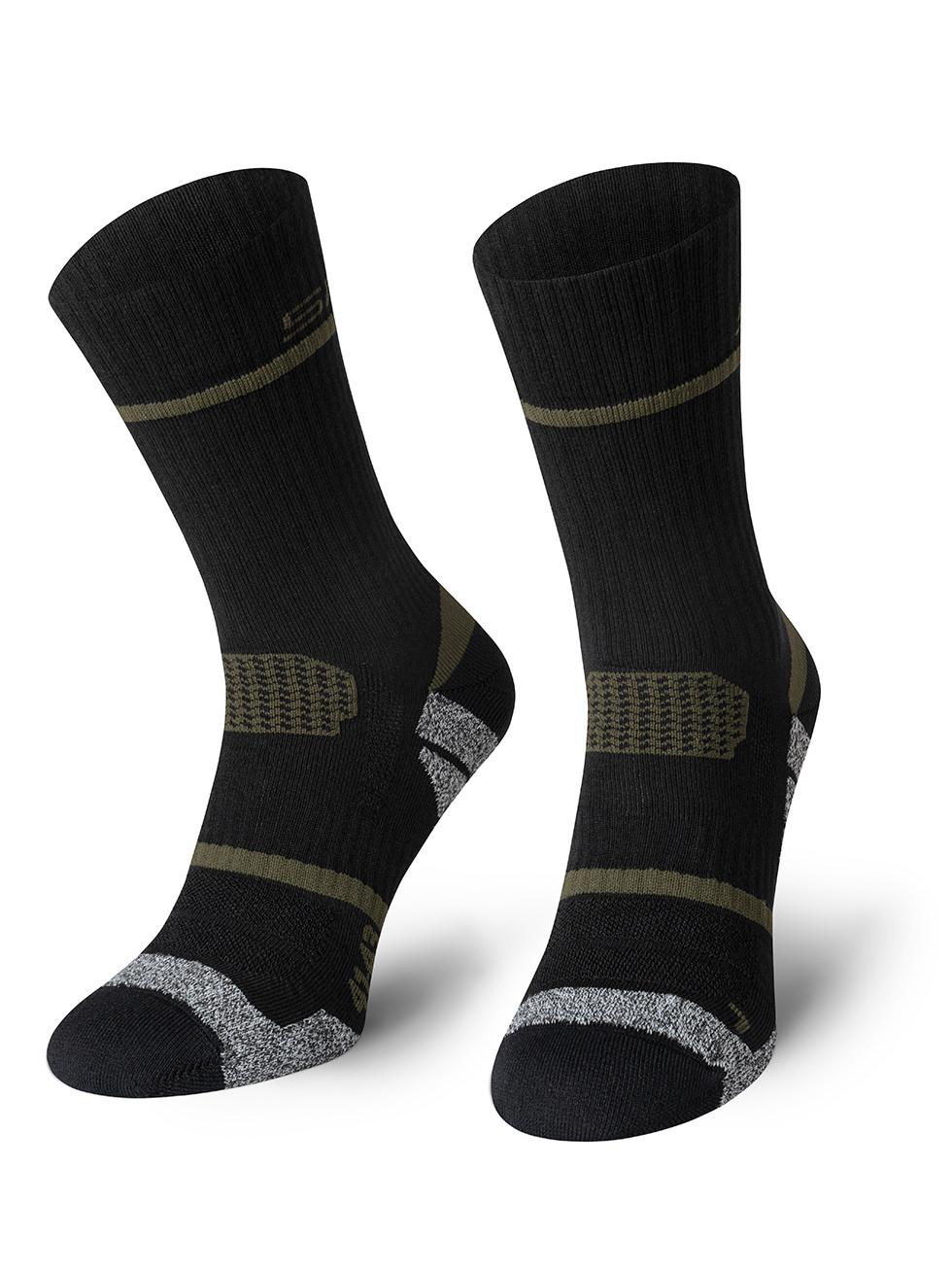 Spaio SPAIO CALZINI DA TREKKING TREKKING SOCKS ALPHA BLACK/KHAKI