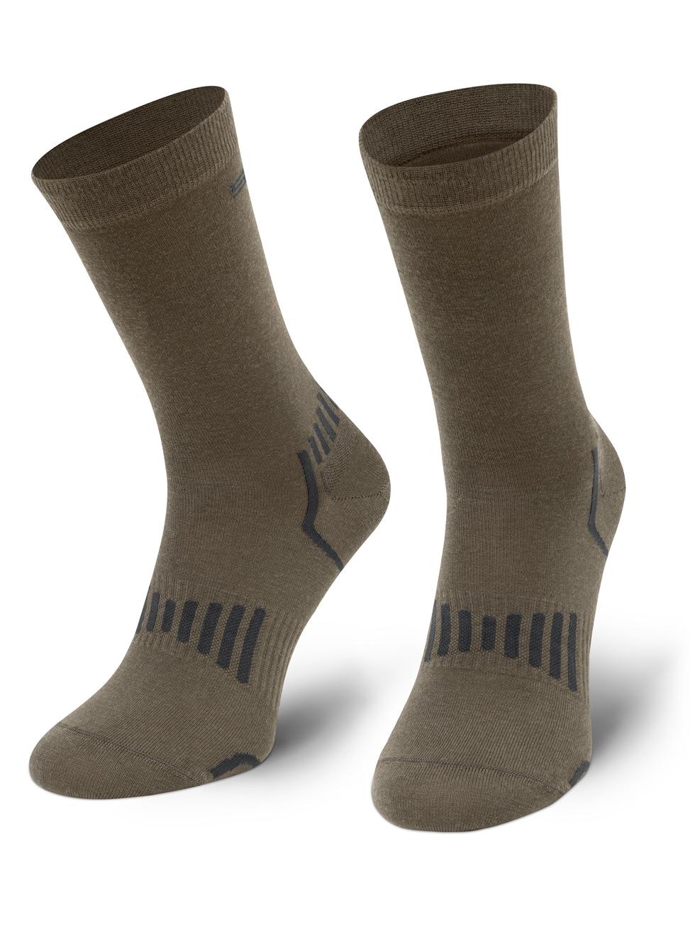 Spaio SPAIO CALZINI DA TREKKING ALPHA 02 KHAKI/ BLACK