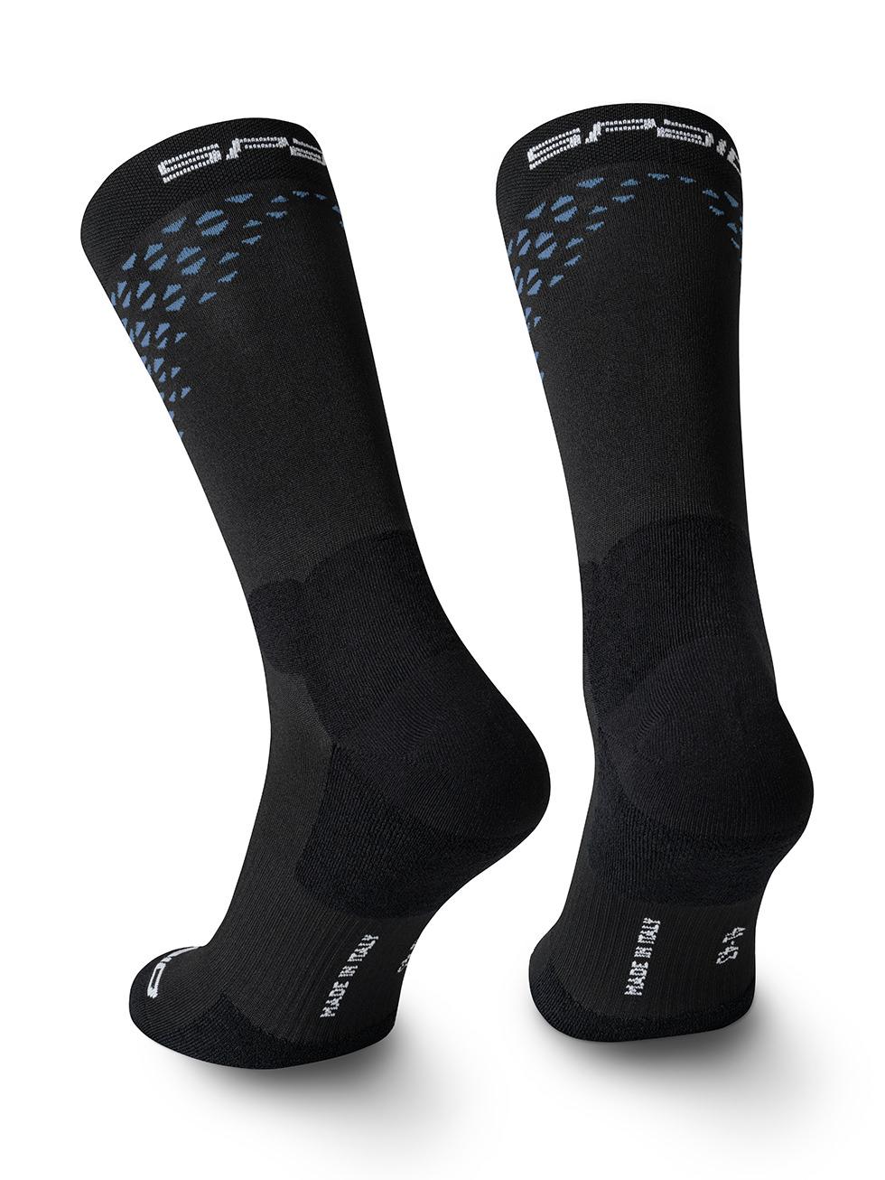 Spaio SPAIO CALZINI DA TREKKING TREKKING SOCKS FIERCE BLACK/BLUE Pezzi Unici