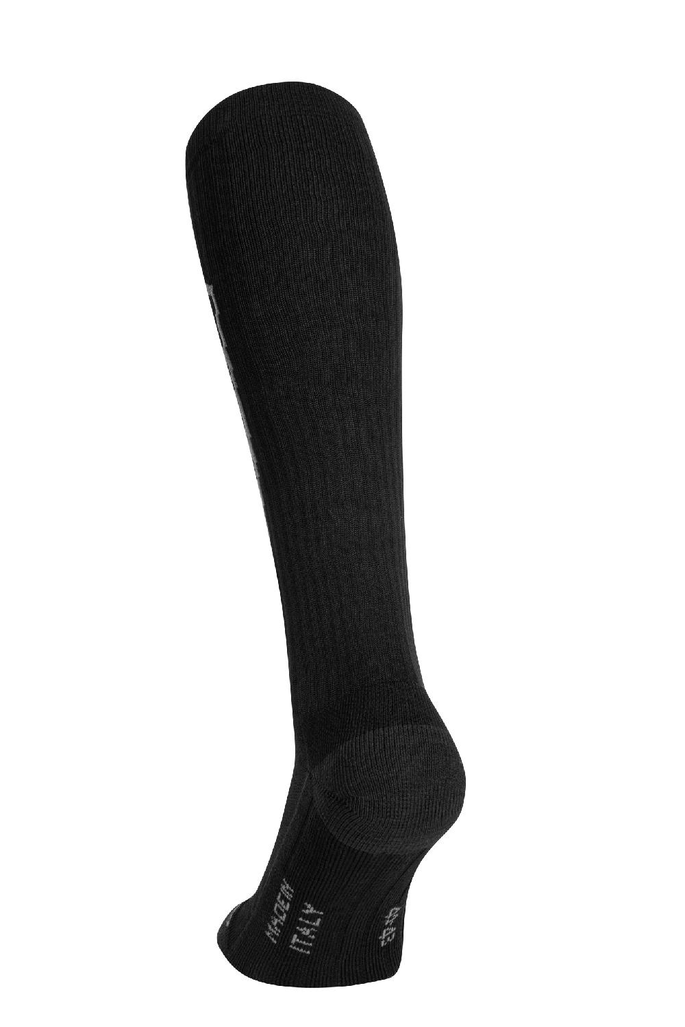 Spaio CALZE LUNGHE A COMPRESSIONE "RAPID" NERO/GRIGIO Consegna Veloce