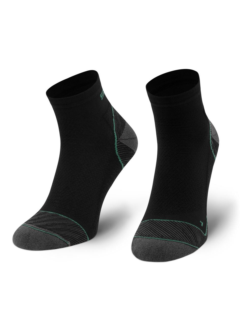 Spaio SPAIO CALZINI DA CORSA RUNNING 03 BLACK/GREEN Fino Al -60%