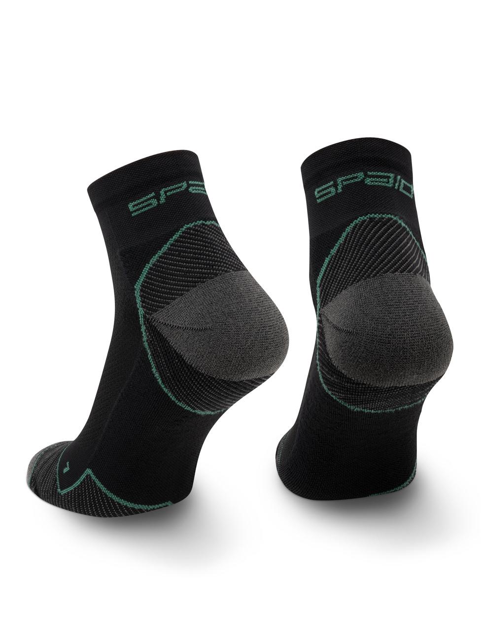 Spaio SPAIO CALZINI DA CORSA RUNNING 03 BLACK/GREEN Fino Al -60%