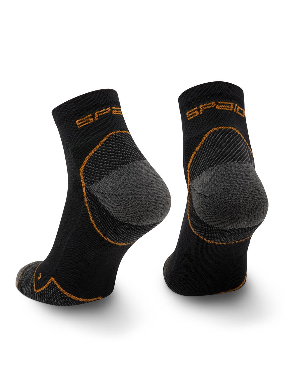 Spaio SPAIO CALZINI DA CORSA RUNNING 03 BLACK/ORANGE Shopping Online