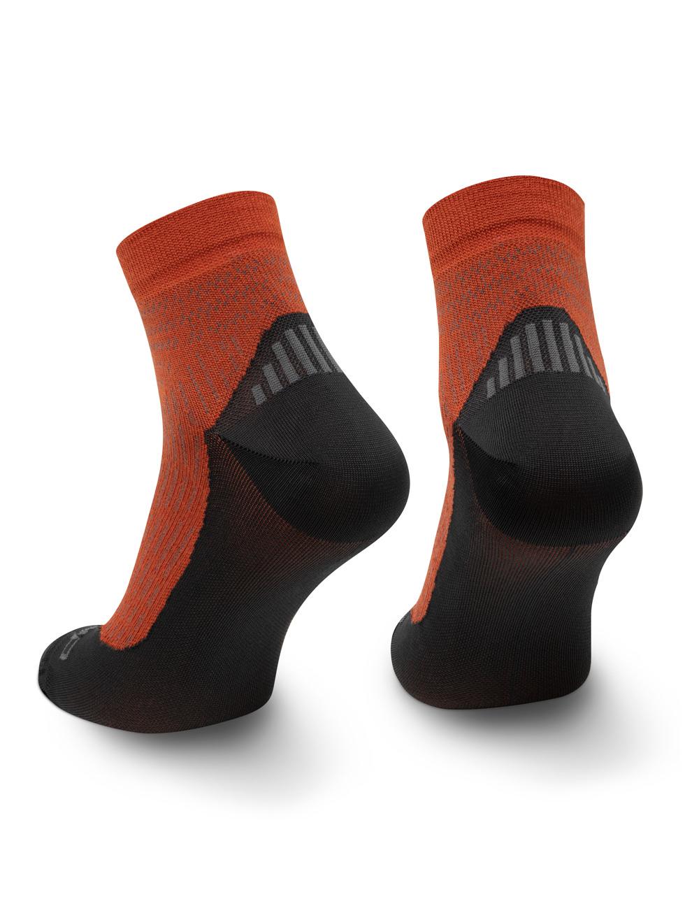 Spaio SPAIO CALZINI DA TREKKING CONFIDENCE BLACK/ ORANGE Prezzo Ridotto