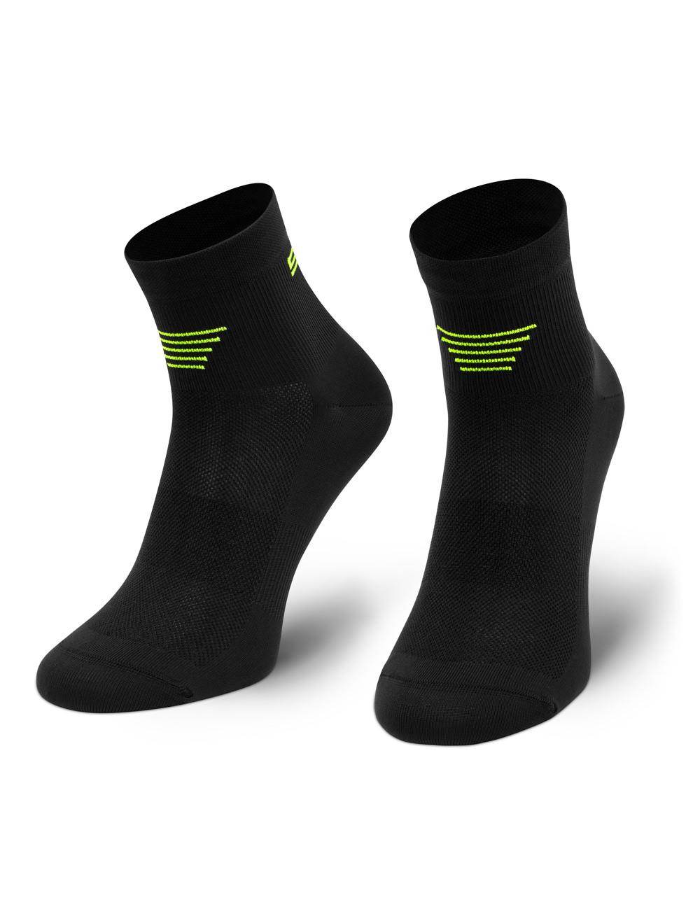 Spaio SPAIO CALZINI DA CORSA RUNNING 01 BLACK/YELLOW Online