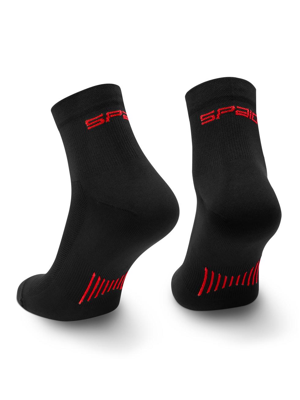 Spaio SPAIO CALZINI DA CORSA RUNNING 01 BLACK/ RED Outlet