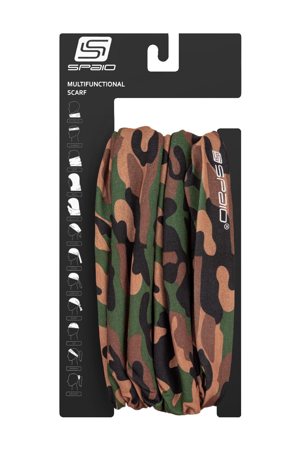 Spaio SPAIO KOMIN WIELOFUNKCYJNY MILITARY CAMOUFLAGE I Più Venduti