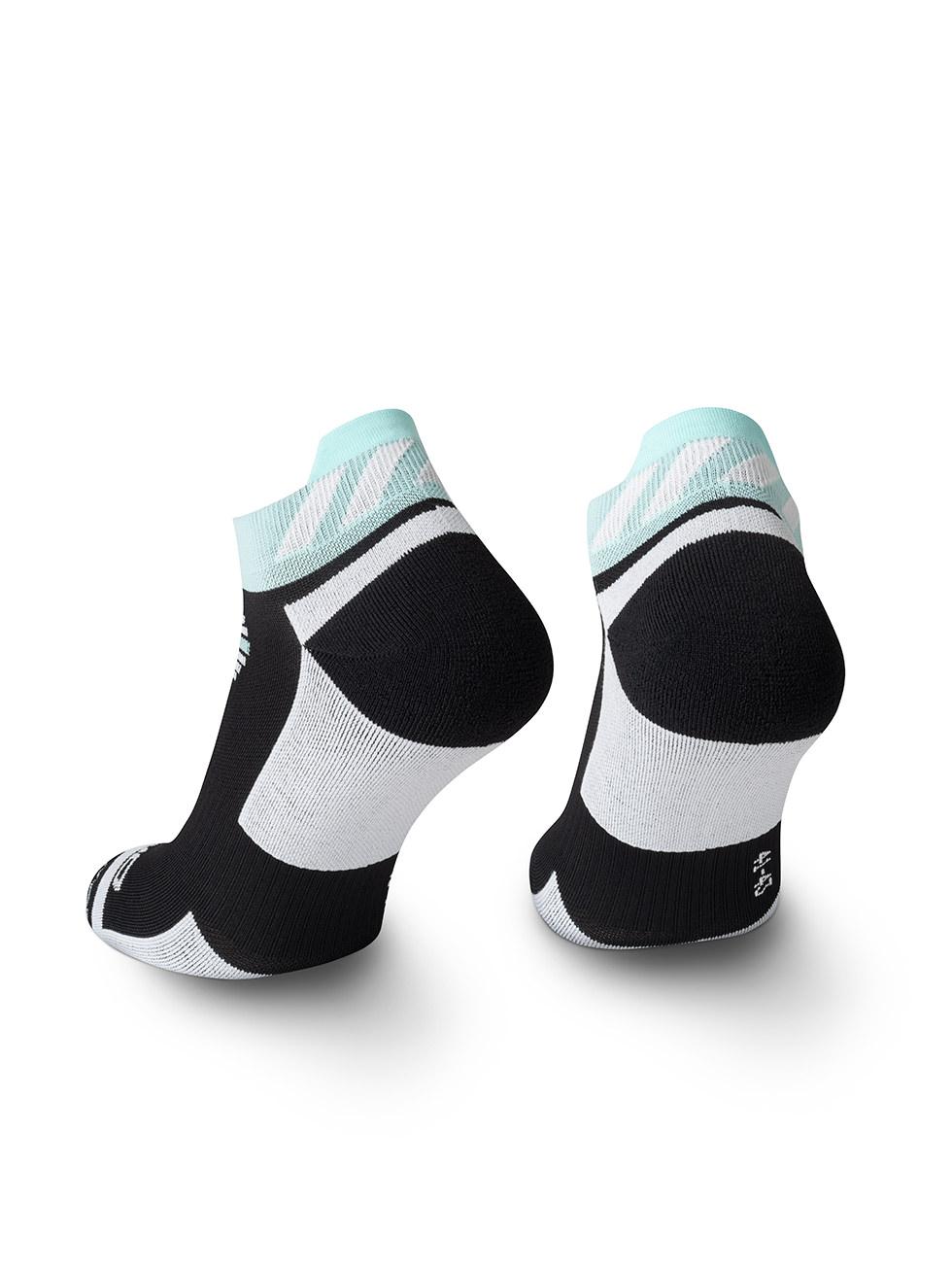 Spaio SPAIO CALZINI DA CORSA RUNNING 02 BLACK/LIGHT BLUE/WHITE Moda