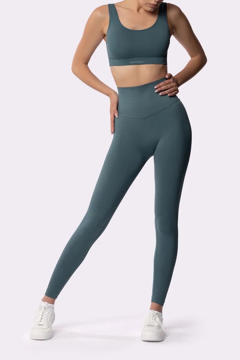 Spaio SPAIO LEGGINSY ADAPT CHARRED BLUE Qualità Garantita