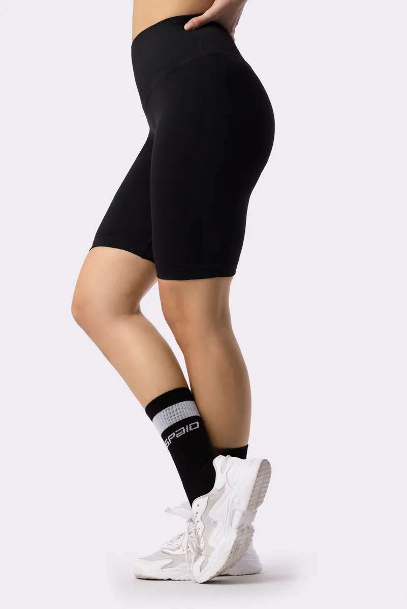 Spaio SPAIO ADAPT BIKER SHORTS BLACK BLACK Fino Al -60%