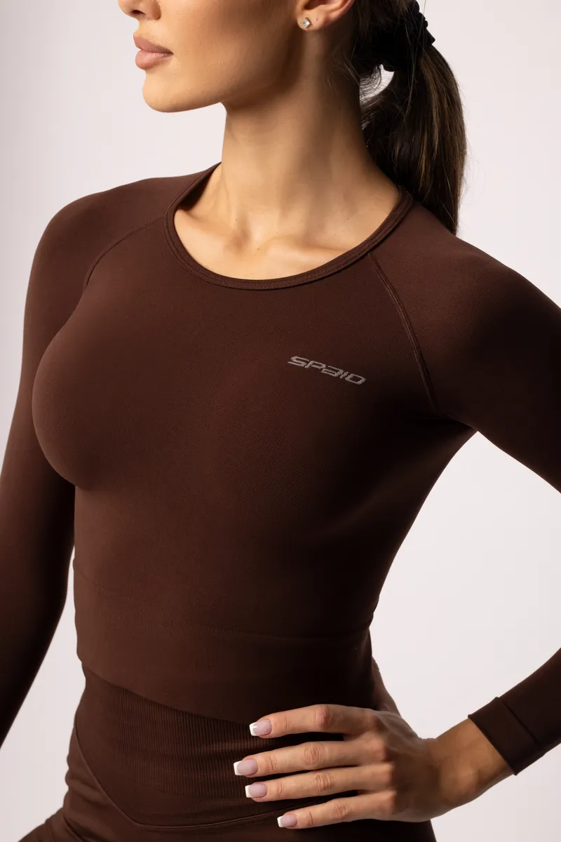Spaio SPAIO RASHGUARD ADAPT MANICA LUNGA COFFEE Offerte