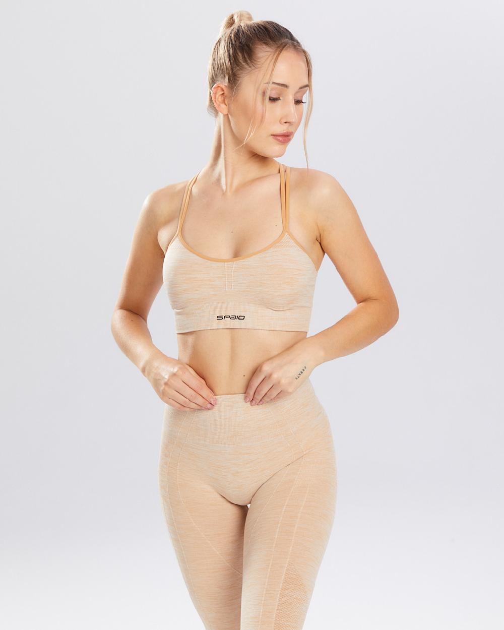 Spaio SPAIO REGGISENO SPORTIVO MELANGE ICED COFFEE 2025