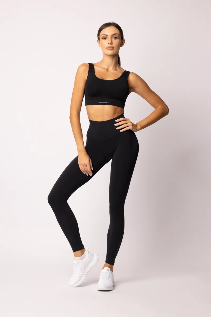 Spaio SPAIO REGGISENO SPORTIVO ADAPT BLACK Qualità Garantita