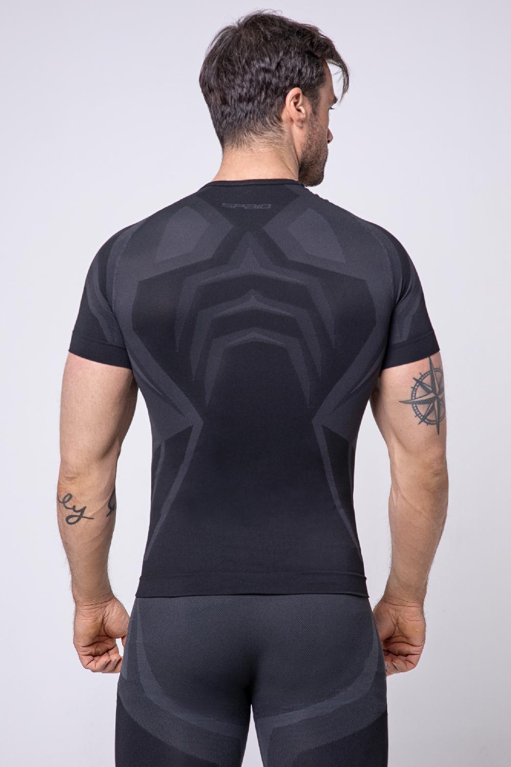 Spaio SPAIO MAGLIA M/C "CONFIDENCE" NERO/GRIGIO Shopping Online