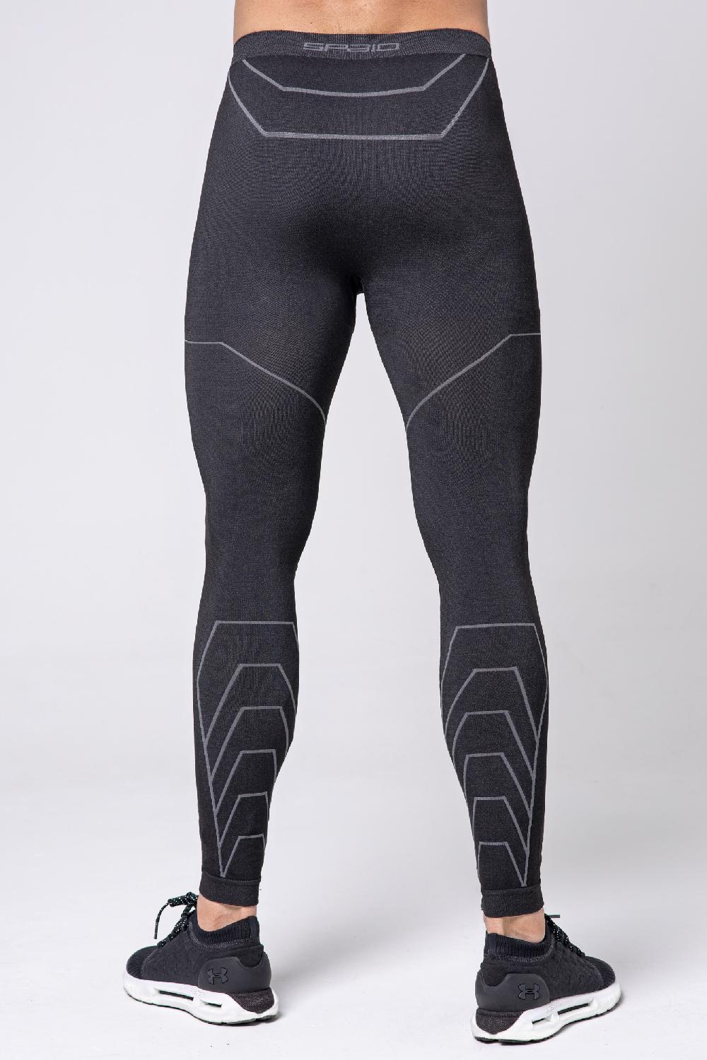 Spaio LEGGINGS DA UOMO RAPID BLACK/GREY Hotsell