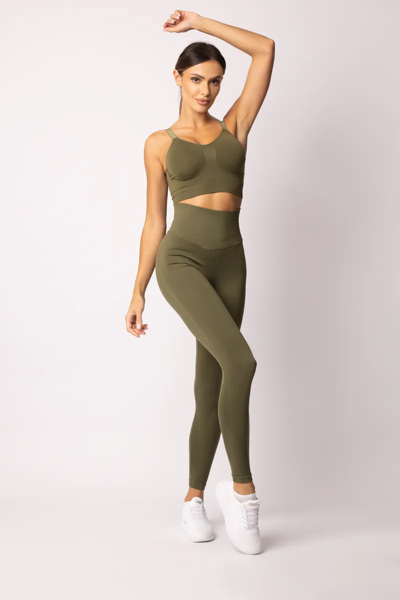 Spaio SPAIO LEGGINSY ADAPT KHAKI I Più Venduti