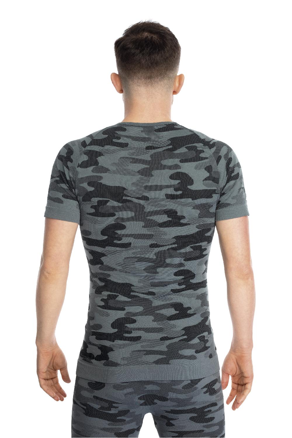 Spaio SPAIO LONG SLEEVE T-SHIRT MILITARY 01 MAN STEEL GREY Economico