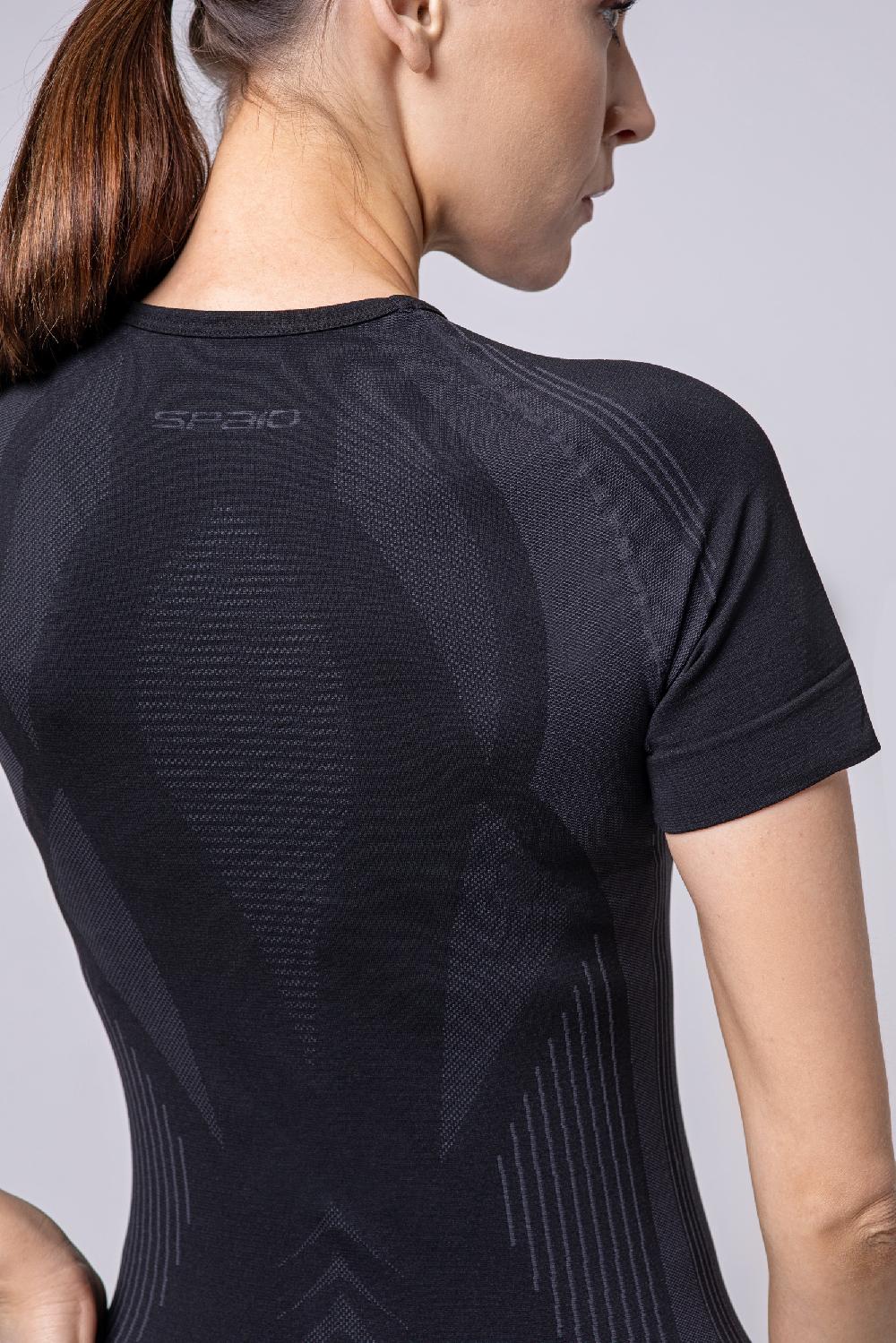 Spaio SPAIO M/C MAGLIA POWERFUL DONNA NERO/GRIGIO In Vendita