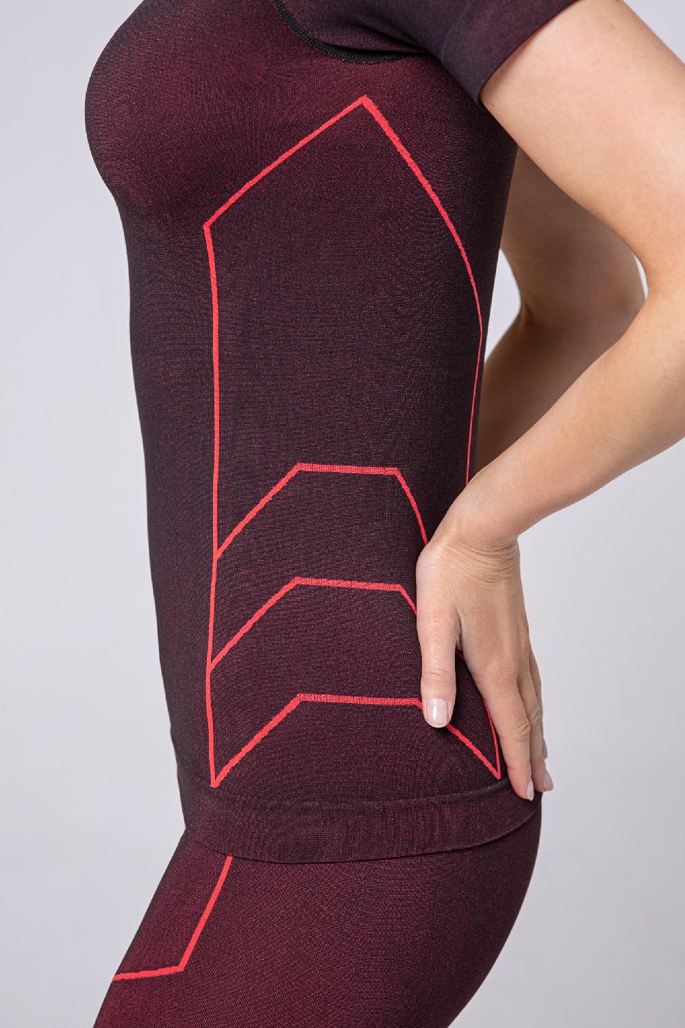 Spaio SPAIO M/C MAGLIA RAPID DONNA NERO/ROSSO Prezzo Ridotto