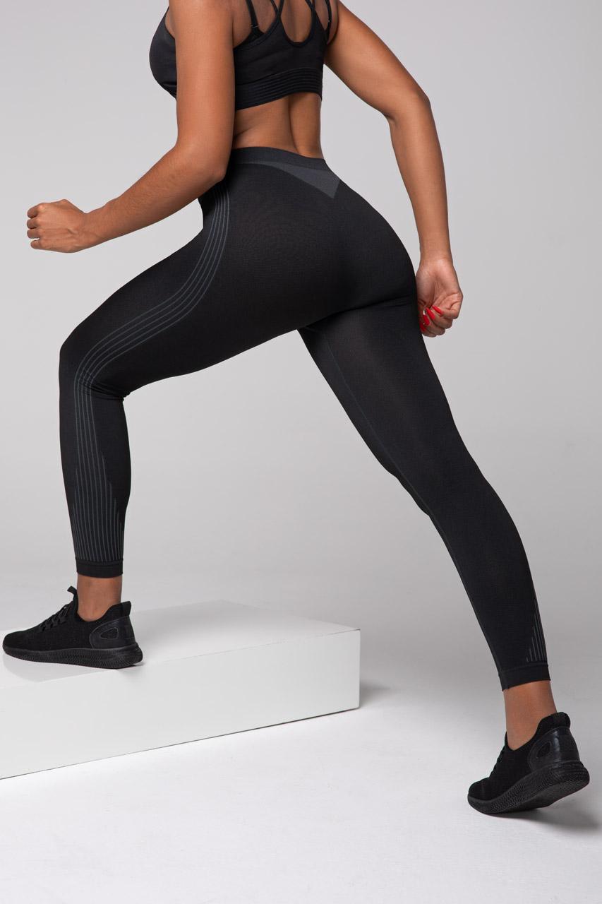 Spaio SPAIO LEGGINGS TERMOATTIVI POWERFUL NERO/GRIGIO Convenienza