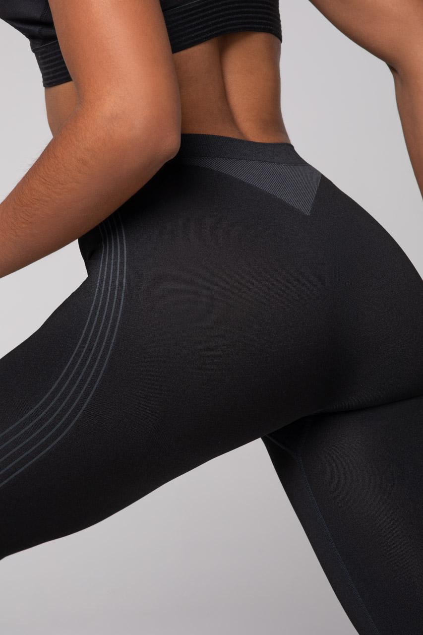 Spaio SPAIO LEGGINGS TERMOATTIVI POWERFUL NERO/GRIGIO Convenienza