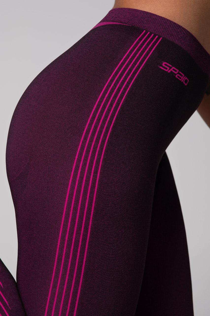Spaio SPAIO LEGGINGS TERMOATTIVI POWERFUL NERO/FUXIA Saldi