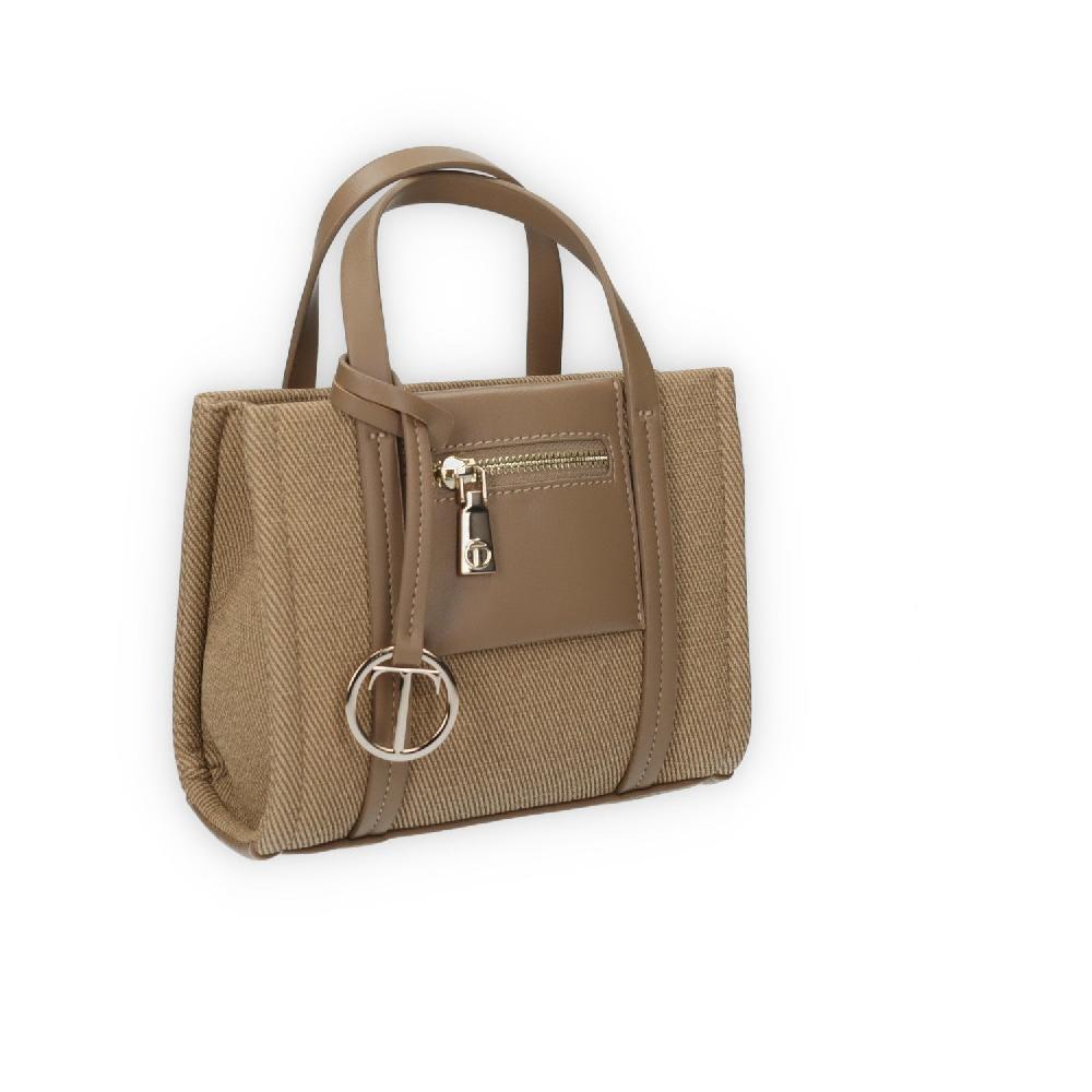 Tata Italia Shopping bag con zip esterna Soddisfazione Garantita