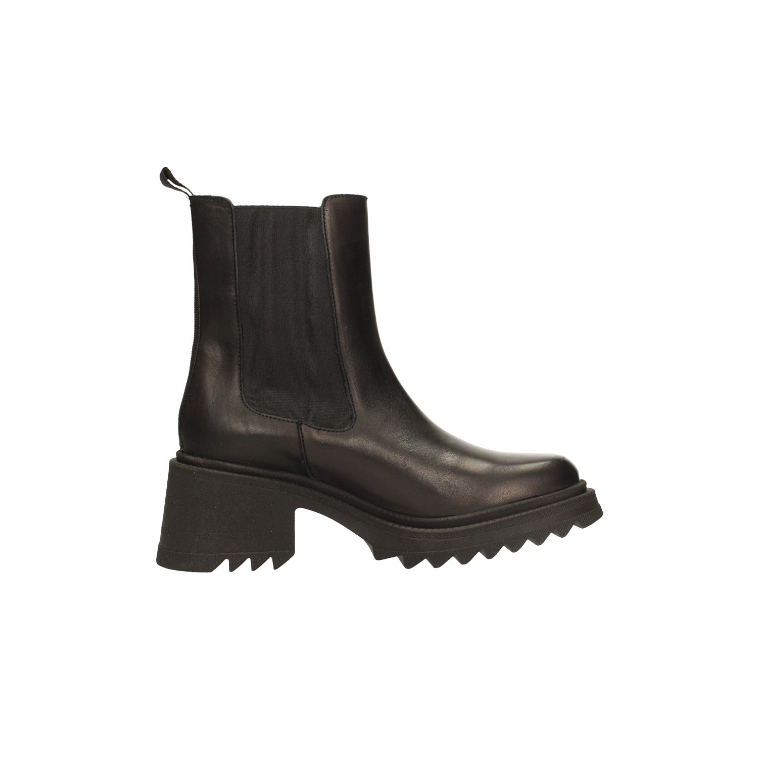 Tata Italia Stivaletti in vera pelle con punta squadrata. Tacco alto 6cm Moda