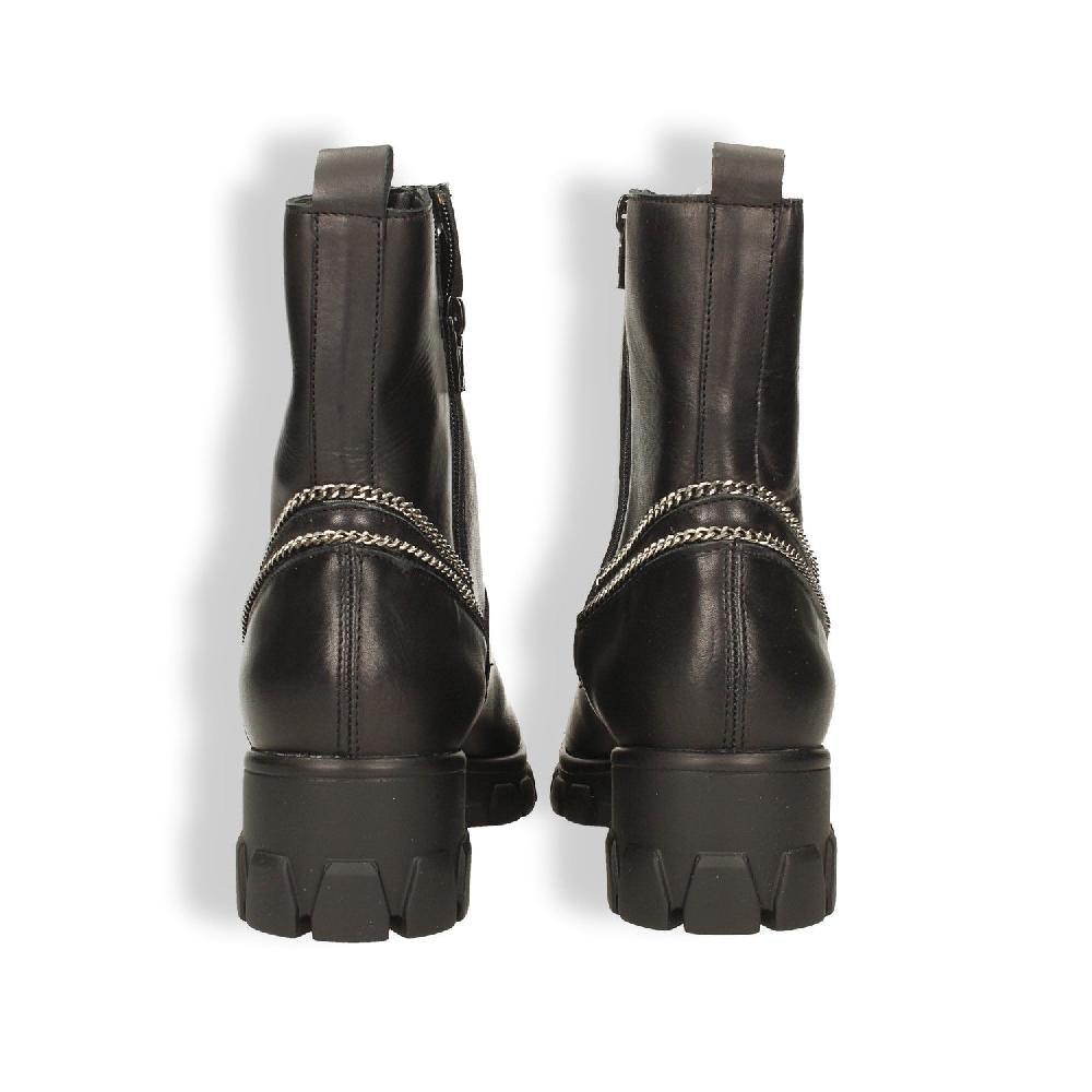 Tata Italia Stivaletti in vera pelle con zip decorativa. Tacco alto 6cm 2025