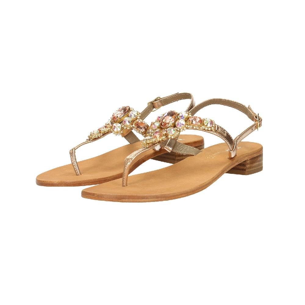 Tata Italia Sandali gioiello in vera pelle. Tacco alto 2cm Offerte giornaliere