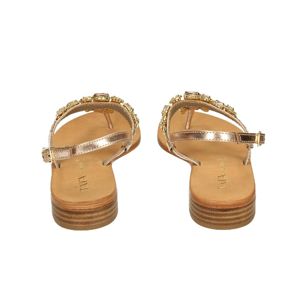Tata Italia Sandali gioiello in vera pelle. Tacco alto 2cm Offerte giornaliere