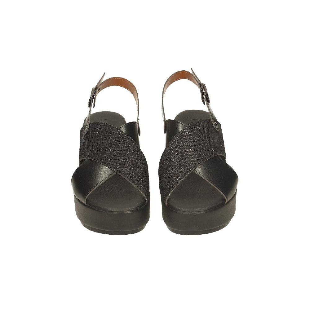Tata Italia Sandali con zeppa. Made in Italy. Tacco alto 7cm Offerte speciali