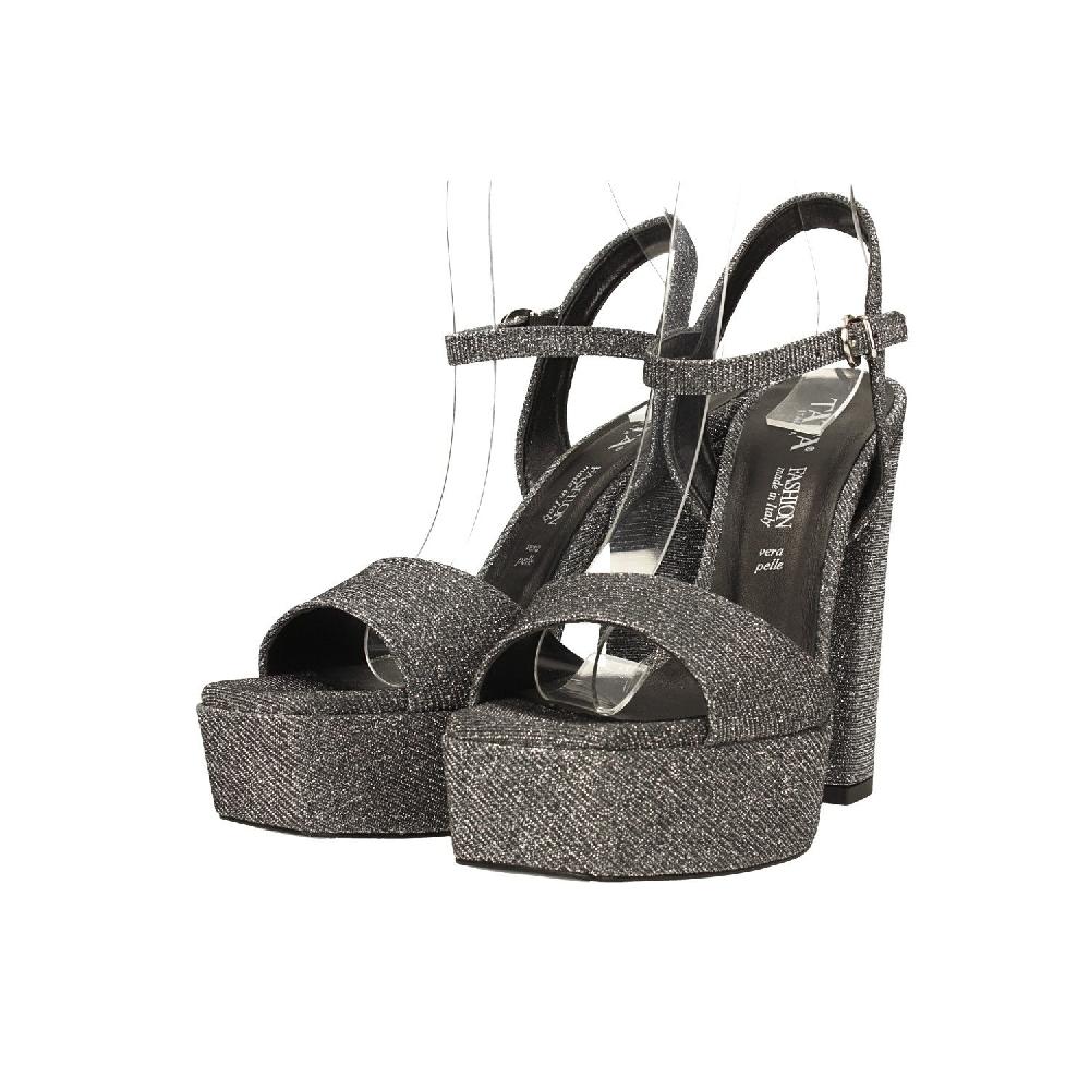 Tata Italia Sandali con plateau glitterati. Made in Italy. Tacco alto 13cm Fino al 60% di sconto