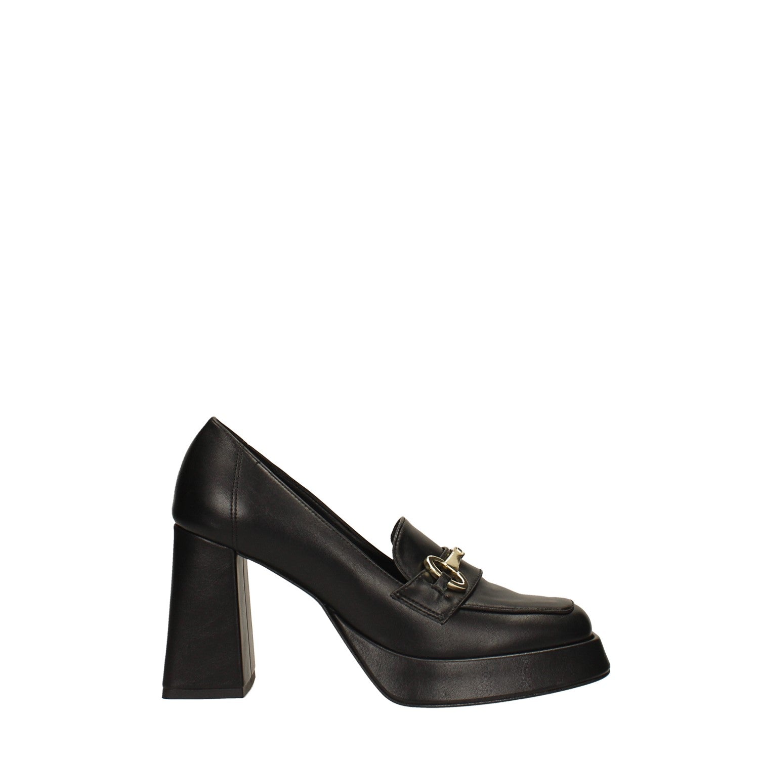 Tata Italia Pumps mocassino con morsetto. Made in Italy. Tacco alto 9cm