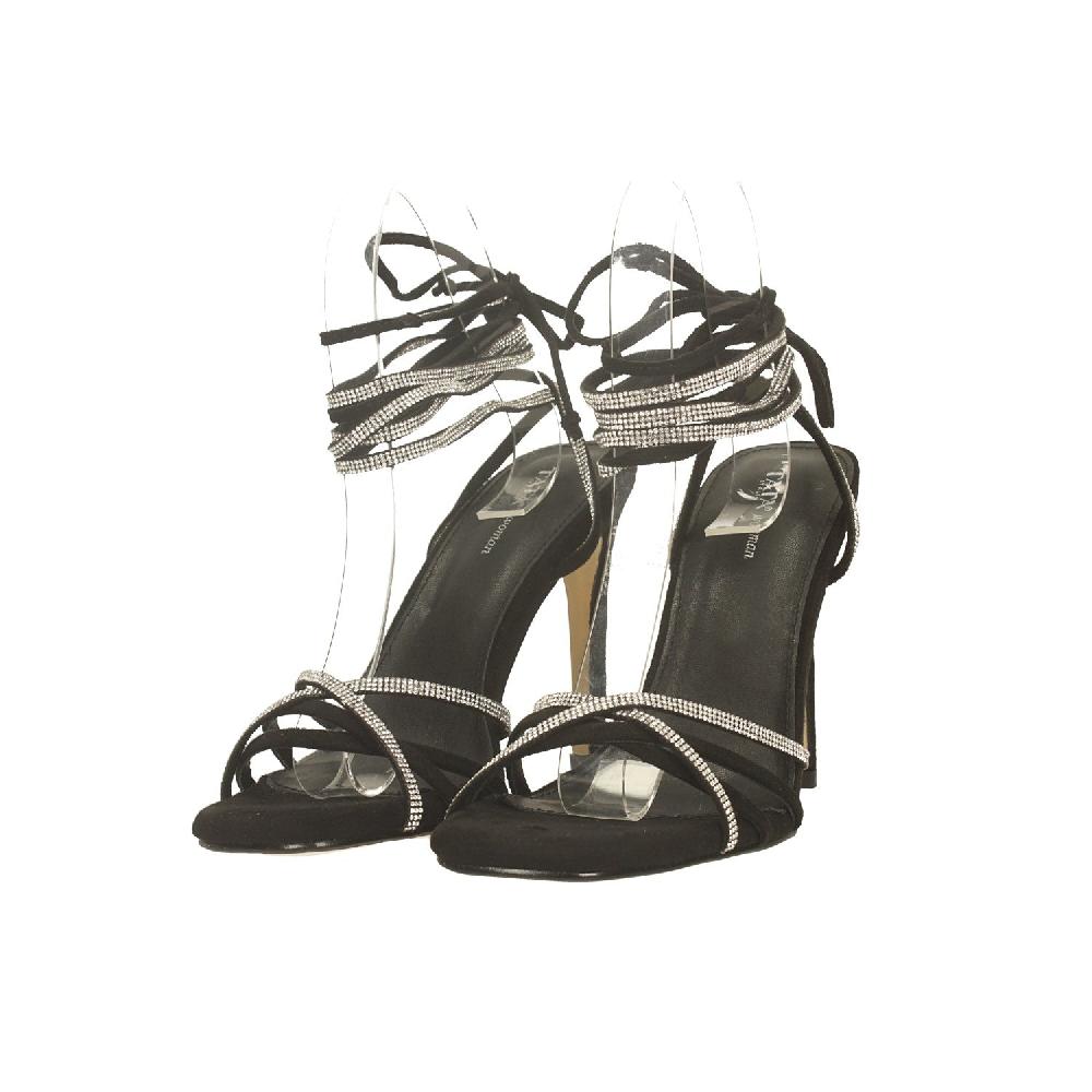 Tata Italia Sandali allacciati con listini con strass. Tacco alto 11cm Shopping Online